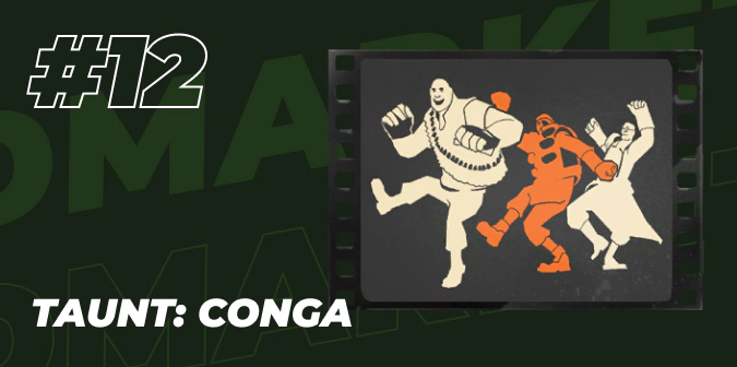 Taunt: Conga in TF2