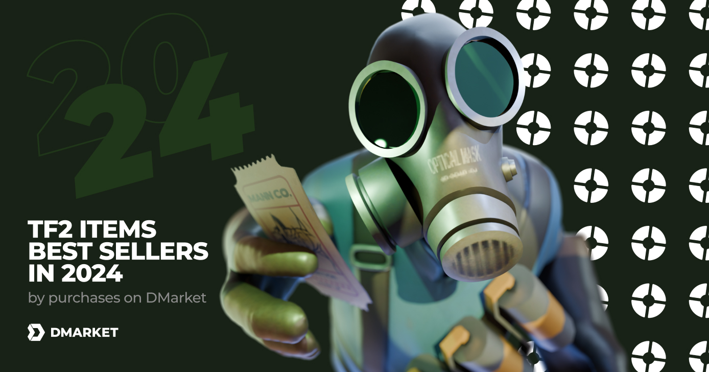 TF2 Items Best Sellers in 2024 (By Purchases on DMarket)