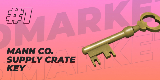 Mann Co. Supply Crate Key in TF2