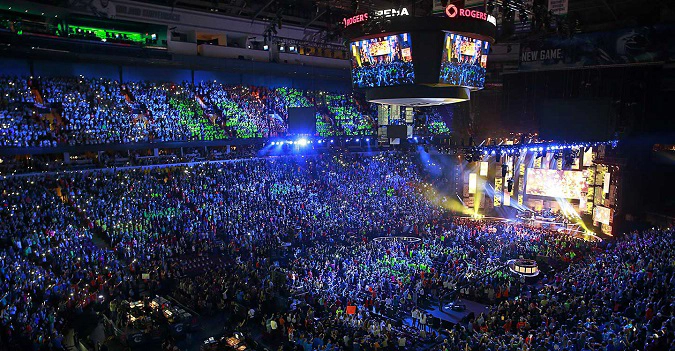 The International 2018 Rogers Arena