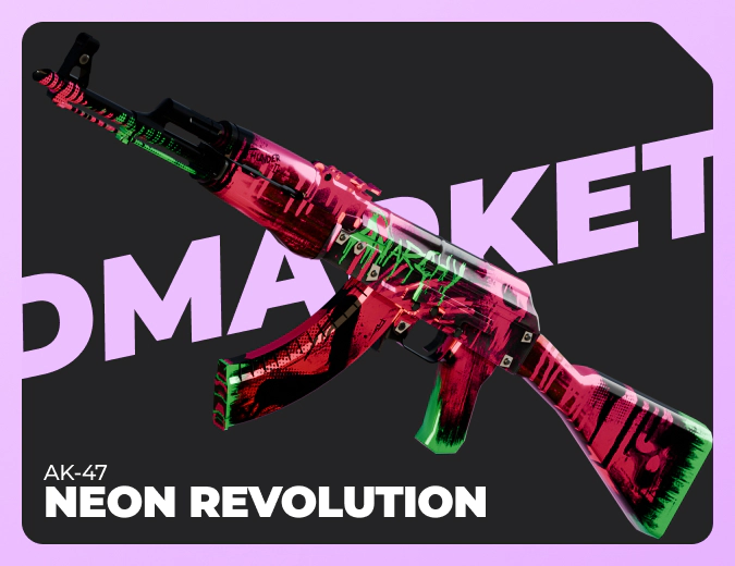 AK-47 Neon Revolution