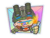 Sticker | Try Hard (Holo) image