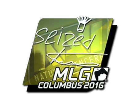 Sticker | seized (Foil) | MLG Columbus 2016 image