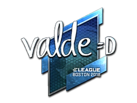 Sticker | v4lde (Foil) | Boston 2018 image