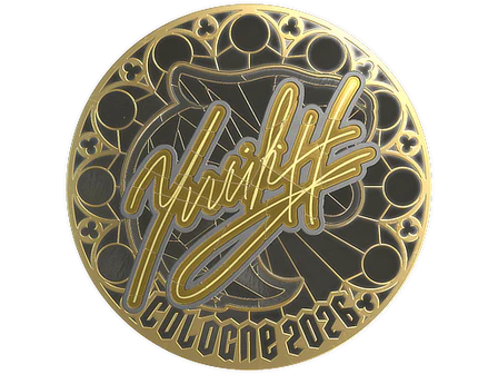 Sticker | yuurih (Gold) | Cologne 2026 image