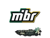 Sticker | MIBR | Antwerp 2022 image