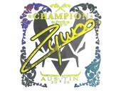 Sticker | ZywOo (Holo, Champion) | Austin 2025 image