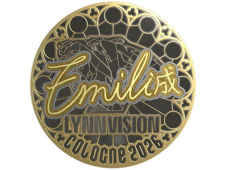 Sticker | EmiliaQAQ (Gold) | Cologne 2026 image