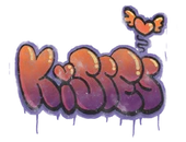 Sealed Graffiti | Kisses image