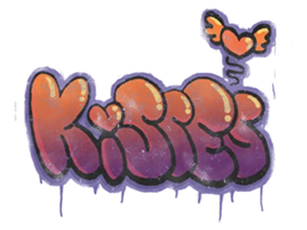 Sealed Graffiti | Kisses image