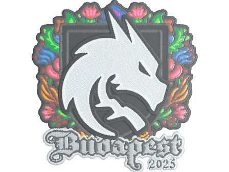 Sticker | Team Spirit (Embroidered) | Budapest 2025 image