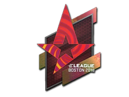 Sticker | Astralis (Holo) | Boston 2018 image