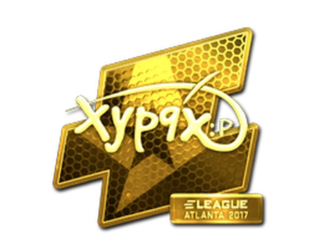 Sticker | Xyp9x (Gold) | Atlanta 2017 image