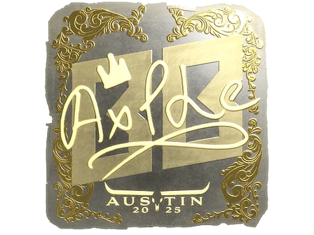 Sticker | Ax1Le (Gold) | Austin 2025 image
