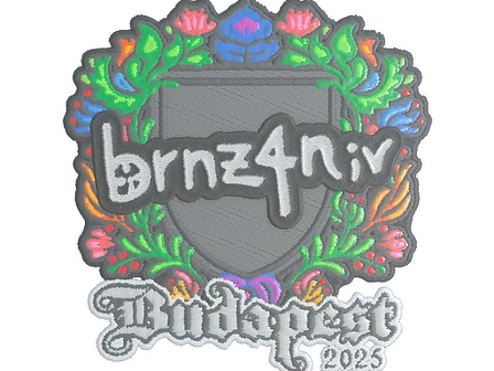 Sticker | brnz4n (Embroidered) | Budapest 2025 image