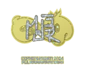 Sticker | MAJ3R (Glitter) | Copenhagen 2024 image