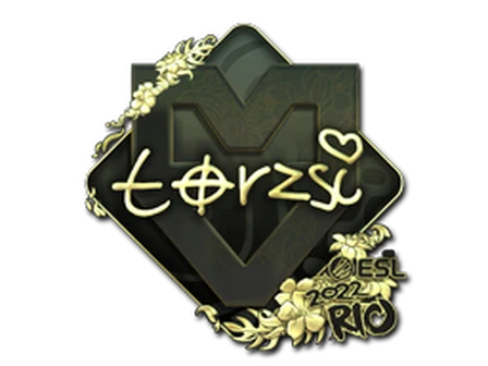 Sticker | torzsi (Gold) | Rio 2022 image