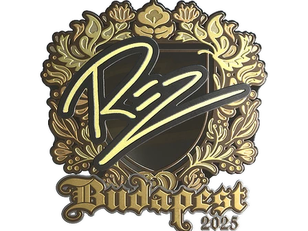 Sticker | REZ (Gold) | Budapest 2025 image
