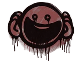 Sealed Graffiti | OMG (Brick Red) image