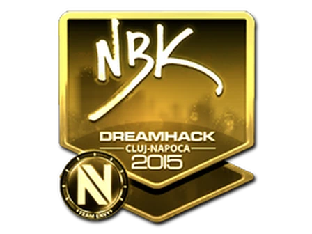 Sticker | NBK- (Gold) | Cluj-Napoca 2015 image
