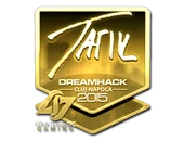 Sticker | tarik (Gold) | Cluj-Napoca 2015 image