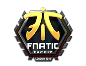 Sticker | Fnatic (Foil) | London 2018 image