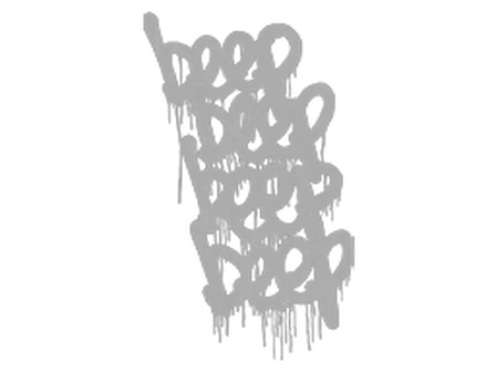 Sealed Graffiti | BEEP (Shark White) image