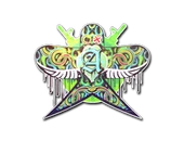 Sticker | Green Swallow image