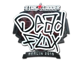 Sticker | DeadFox (Foil) | Berlin 2019 image