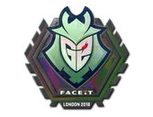 Sticker | G2 Esports (Holo) | London 2018 image