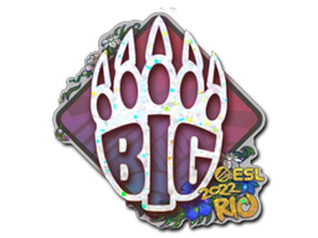 Sticker | BIG (Glitter) | Rio 2022 image