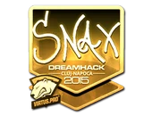 Sticker | Snax (Gold) | Cluj-Napoca 2015 image