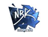 Sticker | NBK- (Foil) | Cologne 2016 image