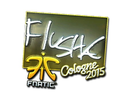 Sticker | flusha (Foil) | Cologne 2015 image