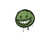 Sealed Graffiti | Mr. Teeth (Battle Green) image