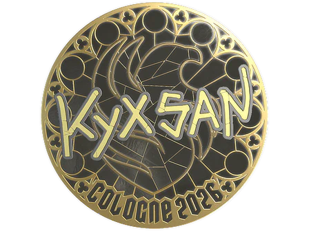 Sticker | kyxsan (Gold) | Cologne 2026 image