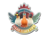 Sticker | Hard Cluck Life (Holo) image