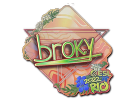 Sticker | broky (Holo) | Rio 2022 image