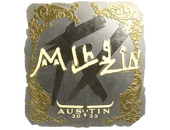 Sticker | mlhzin (Gold) | Austin 2025 image