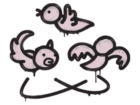 Sealed Graffiti | Dizzy (War Pig Pink) image