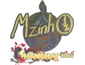Sticker | mzinho (Holo) | Shanghai 2024 image