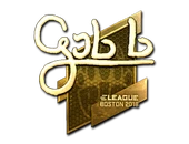 Sticker | gob b (Gold) | Boston 2018 image