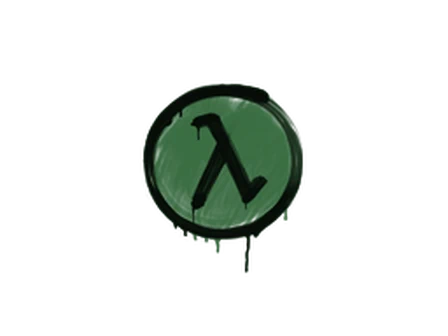 Sealed Graffiti | Lambda (Jungle Green) image