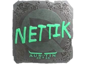 Sticker | nettik (Foil) | Austin 2025 image