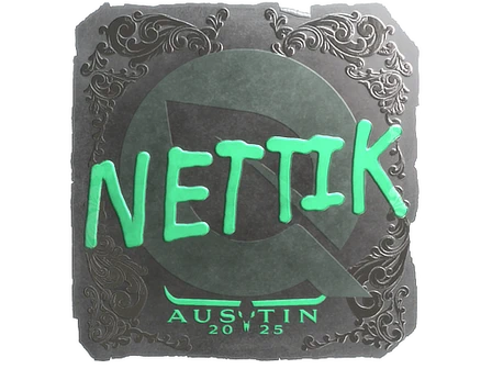 Sticker | nettik (Foil) | Austin 2025 image