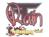 Sticker | rain (Holo) | Shanghai 2024 image