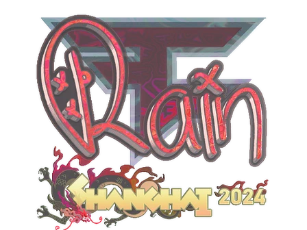 Sticker | rain (Holo) | Shanghai 2024 image