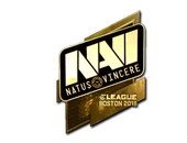 Sticker | Natus Vincere (Gold) | Boston 2018 image