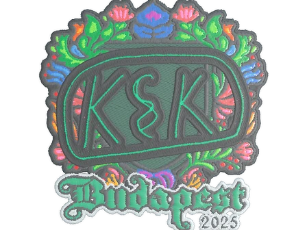 Sticker | kyousuke (Embroidered) | Budapest 2025 image
