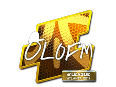 Sticker | olofmeister (Foil) | Atlanta 2017 image